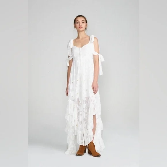 Stephanie Frill Maxi Dress by We Are Kindred - Picture 3 of 11